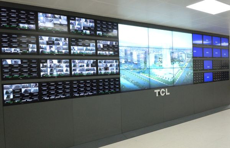 tcl 工业级lcd专业大型拼接屏 液晶拼接屏幕 高清4k显示大屏幕 画面